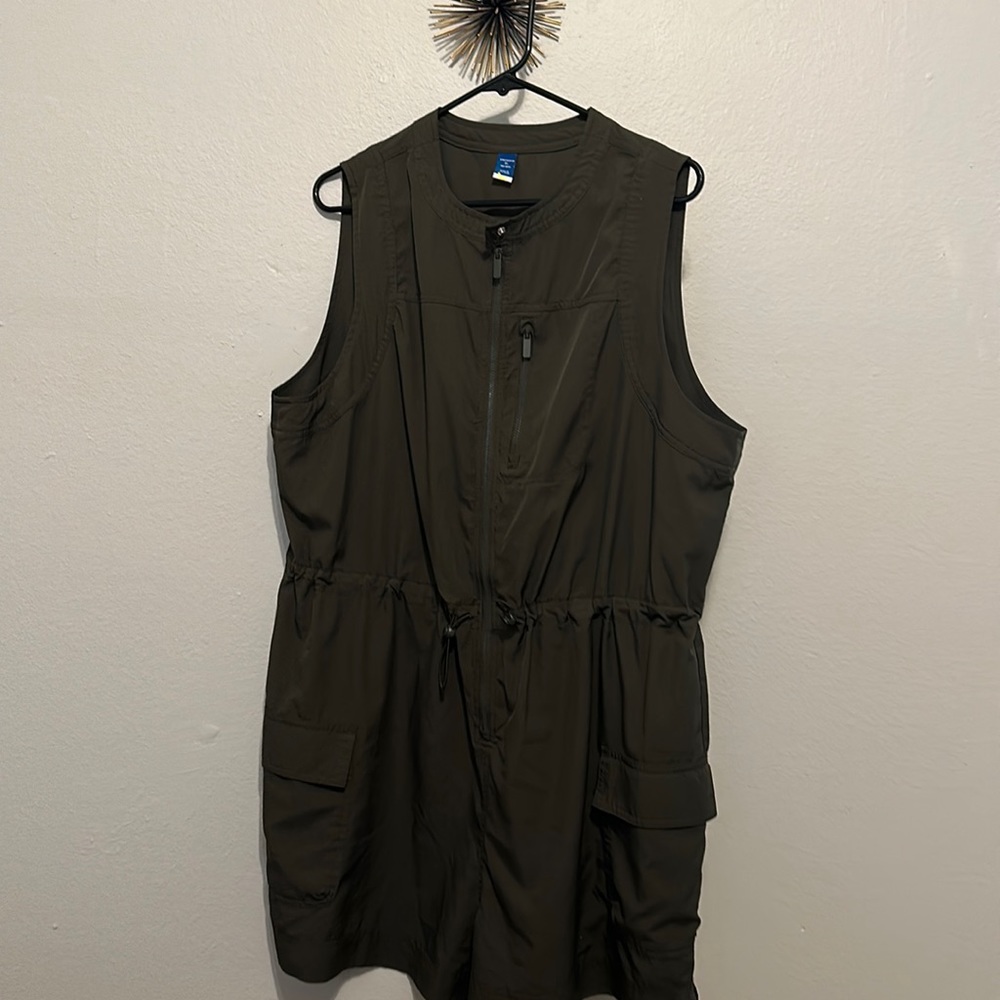 Green Active Romper
